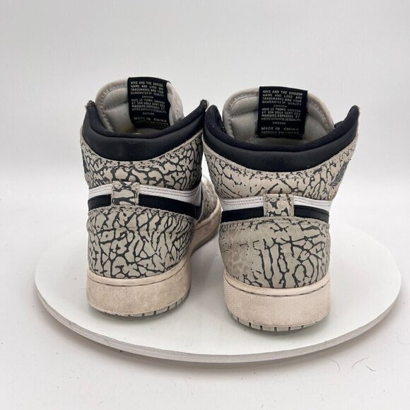 Nike Air Jordan 1 Retro Youth Size 6Y Women 7. 5 FD1437 052 White Elephant Shoe - Picture 6 of 15
